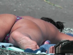 해변, 오랄섹스, 클래식, 음경, 자연적인, 젖꼭지, 야외의, 관음증이 있는 사람