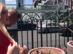 Walk around at the Vegas de-robe, she showcased her panty