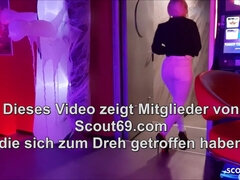 Amateur Blowjob auf Disco Toilette und abgepisst - Deut - Public