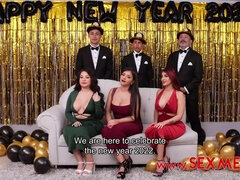 Jessica Sodi, Malena Doll, Diann Ornelas - New Year's Eve Orgy - Jessica