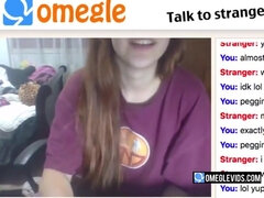 horny teen fuck herself with dildo on omegle