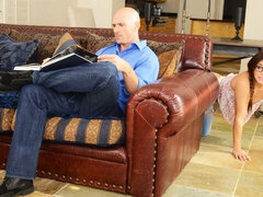 デカ尻, デカチン, フェラチオ, 茶髪の, バック, 自然山雀, ティーン, オッパイの