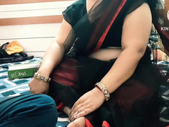 Desi Bhabhi Diwali Home Visit Hindi Audio Fuck with Neighbor