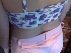 Velika rit, Velike joške, Brat, Zunanji izliv, Družina, Ženska, Latinka, Sestra