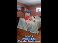 Americké, Bbw, Dildo, Ženský, Podpatky, Homemade, Masturbace, Zrzavé