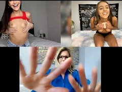 Loiroa, Masturbação, Boquiaberta, Óculos, Masturbação, Mãe gostosa, Tetas, Câmera de web webcam