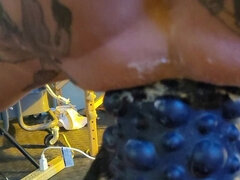 Anal, Sædskud, Dildo, Onani, Solo, Tatovering