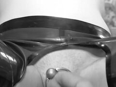 아마추어, 항문, 사정 샷, 갈라지는, 독일인, 수음, 음경, 스타킹