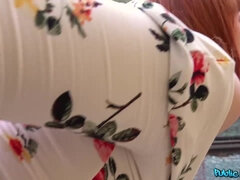 Αμερικάνος, Μεγάλα βυζιά, Πίπα, Βαθυ λαρυγγι, Σκληρό, Δημόσιο, Κοκκινομάλα, Βυζιά