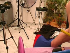 Hairy pussy mature lady with bizarre toys