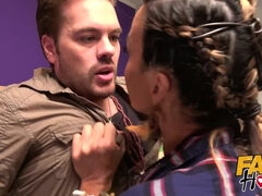 Fake Hostel Backpacker tries to impress Kiwi MILF with adventerous tales