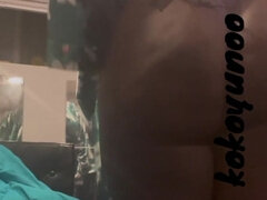 Afrikai, Amerikai, Testes gyönyörű hölgy, Hatalmas hátsó, Házi készítésű, Érett koros, Egyedül