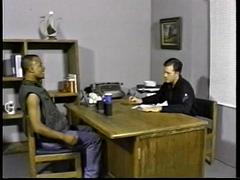 Chocolate hunk dude wants to give some nice time to this dude