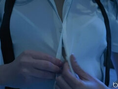 アメリカ人, 茶髪の, 顔面騎乗, 指いじり, なめる, 自然山雀, オマンコ, ティーン