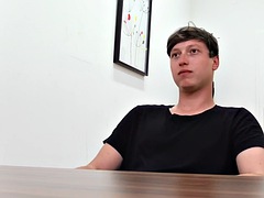 Euro picked up gay fucked in close up POV until cumshot