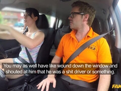 Amatéri, Kuřba, Auto, Creampie, Vonku, Pička