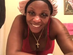 Ebony naughty GILF webcam video