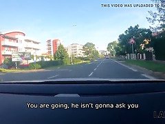 Nicole Love, the skinny prostitute, craves for hard cocks after being arrested by the police officer