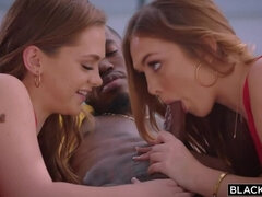 Joey & Sami White: Morning Delights (Cumshot, Facial, Handjob, Big Ass, Interracial, Threesome, Big Cock, Red Head, Teens, Deepthroat)