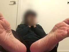 You May Chew My Socks While You Sniff My Feet - Permission Granted - Manlyfoot - Smelly Socks & Feet
