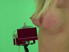 Daniela Spanking Machine - Breast Whipping