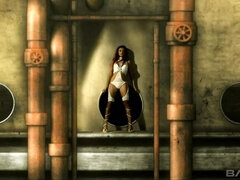 Μελαχροινή, Χύσιμο, Στο πρόσωπο