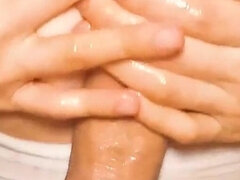 Hairy Pussy MILF with Big Tits Getting Huge Accidental Creampie!!