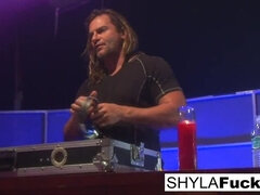 Sexy Shyla Stylez's hot threesome