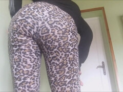 Farts Into My Leopard Yogapants