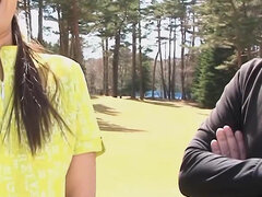 18, Azjatka, Obciąganie, Brunetka, Wytrysk do ust, Japoński, Nastolatki, Trójkąt