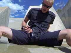 Amatéři, Fetiš, Masturbace, Venku, Pissing, Sólo