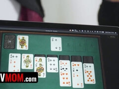 Stepmom begs for stepson's cock while taboo fantasy plays out - HD video