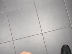 At the gym locker room