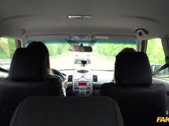 Fake Driving School - Learner Licks Wet Pussy For License 1 - Kathy Anderson