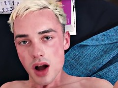 curious blonde twink step brother fucked by older jock step brother pov