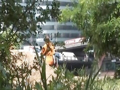 Hot German Teen with an Amazing Curvy Body Gets Screwed in the Park