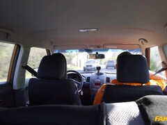 Fake Driving School - Instructor Cheats With Hot Student 1 - Lady Gang