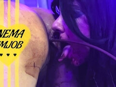 Nasty Chocolate Rimming Ends in Enema and Prostate Massage