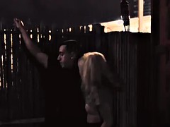 stranded teen roughfucked by dom stranger