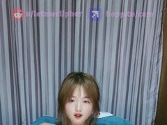 18, Amatorka, Azjatka, Niemowlę, Chiński, Słodka, Dildo, Stopy