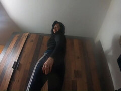 Veľký zadok, Brunetka, Dildo, Tvrdé kecy, Latinskej, Spodná bielizeň, Milf  mčbp, Fajčenie