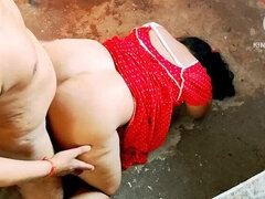 Desi Wife Fucks Neighbor Boy Hard in Kitchen - Rough Sex & Dirty Talk