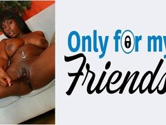 Lickable Stylez's First Porn a Big Ebony Slut with a Shaved Vagina Loves Getting off on Sex Toys