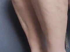 Amatorka, Blondynka, Fetysz stóp, Dojrzałe, Solo