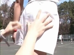 Dazzling Japanese girl in real hard fuck video