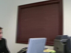 Peitos grandes, Loiroa, Boquete, Escritório, Duro