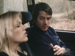 Sexy Blonde Screws Him In His Car With Brigitte Lahaie