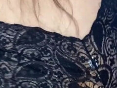 Amatoriale, Arabe, Culo, Pompino, Schizzo di sborra, Fidanzata, Lingerie, Punto di vista pov