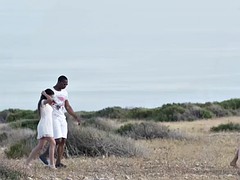 flawless euro brunettes eveline dellai and anita bellini share a bbc