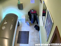 Hidden Camera in Public Tanning Bed